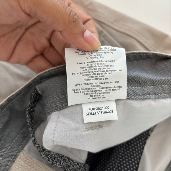 O'neill  Stockton Hybrid Stretch Walkshort Size 34 Fog Cream Summer Minimal - Picture 12 of 12